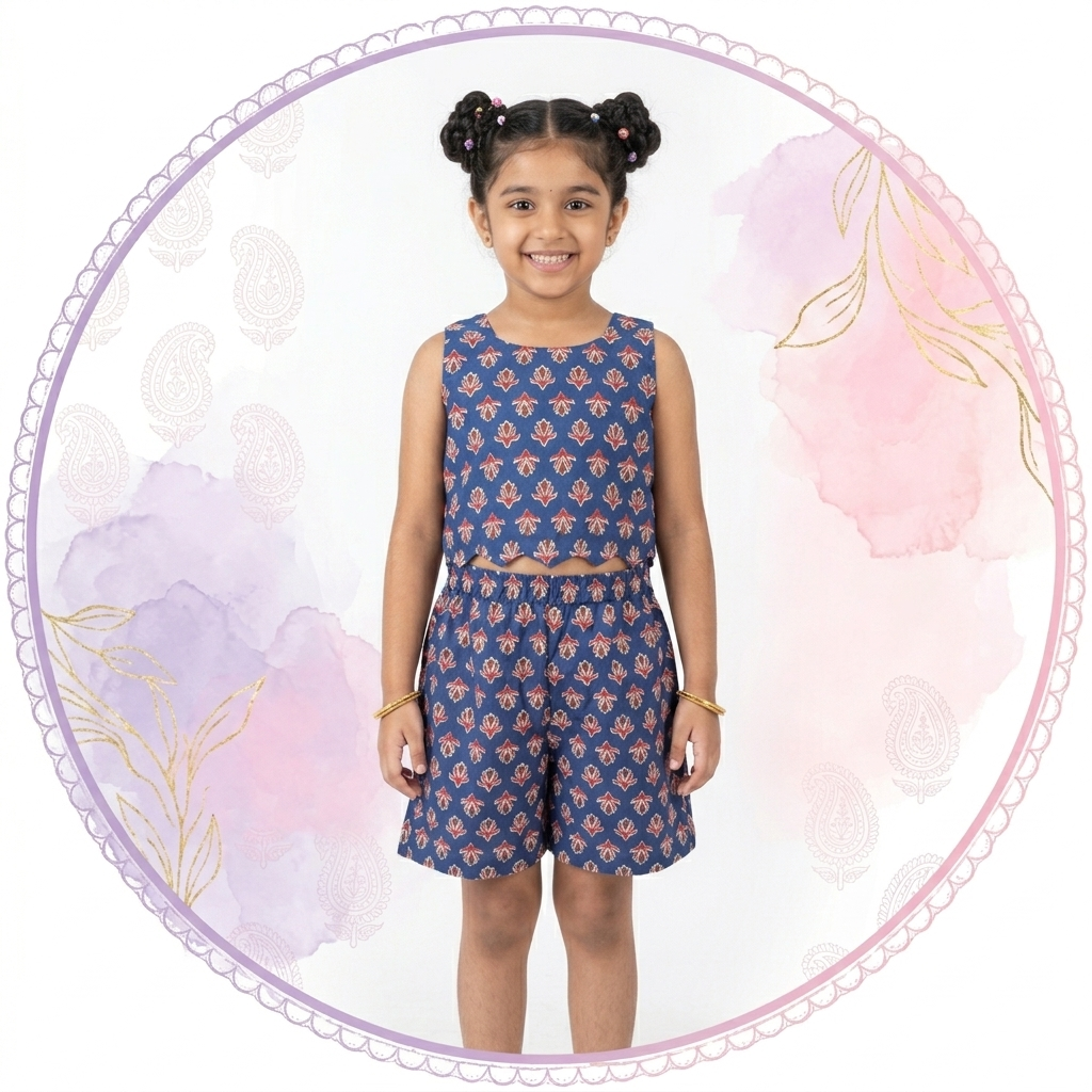 Girl Short Cord Set