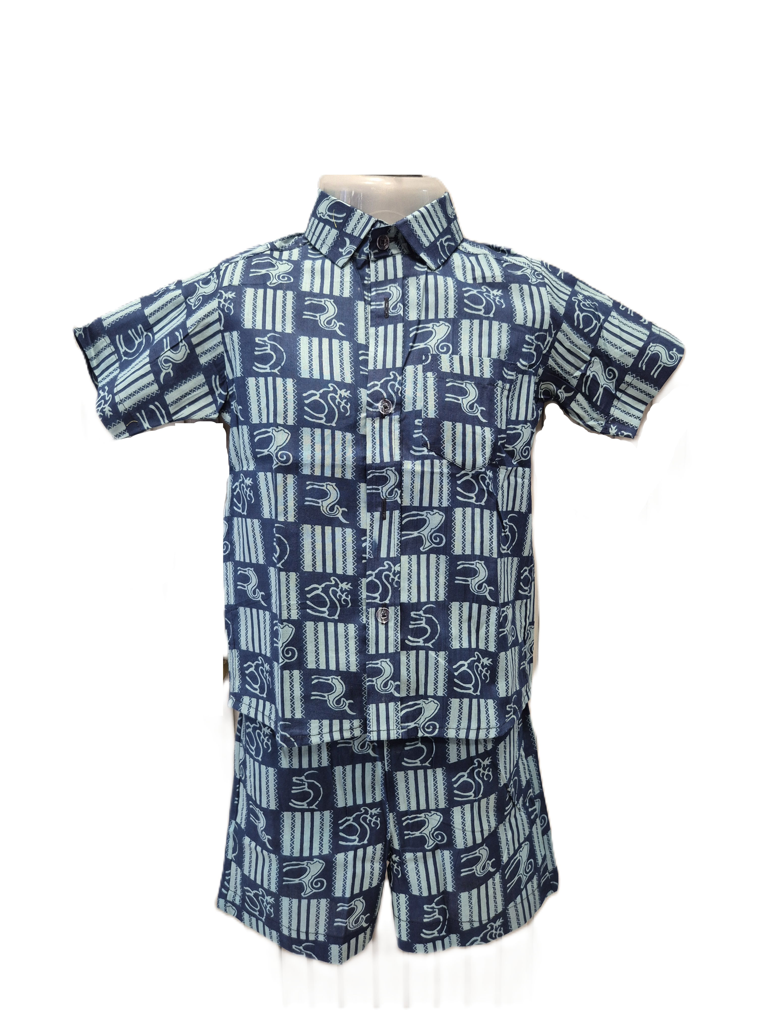 Animal Motif Cotton Co-ord Set