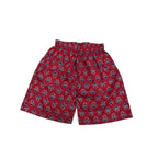 Red Floral Print Cotton Co-ord Set