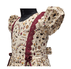 Timeless Beauty Of Warli Folk Art Cotton Frock - House of Kritee