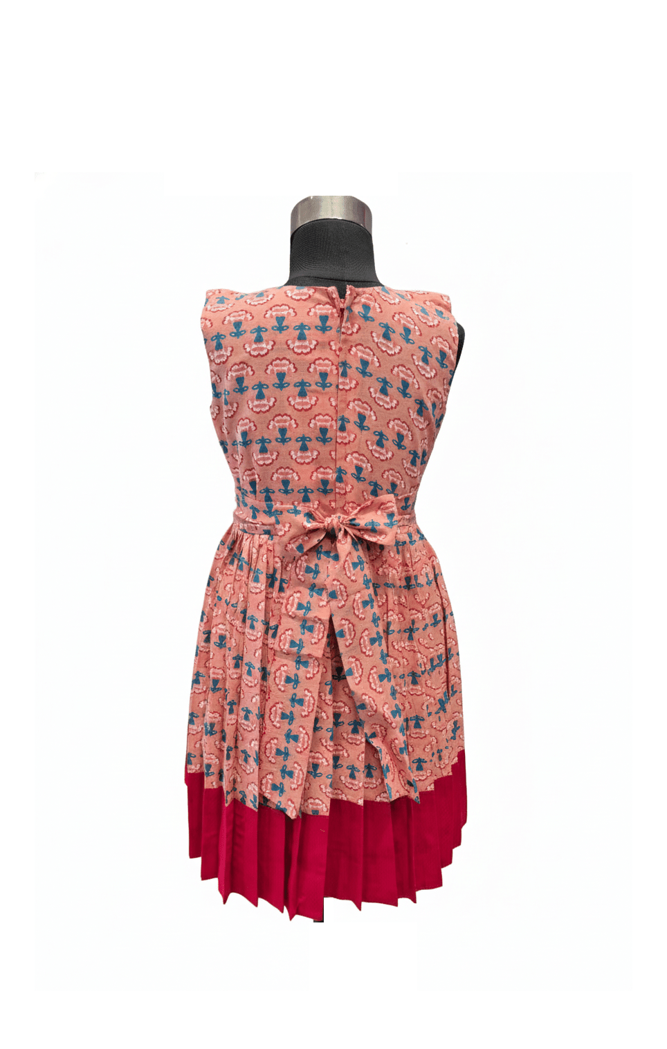 Sweetheart Style Cotton Frock - House of Kritee