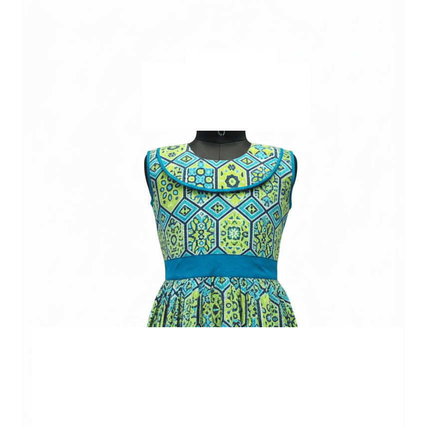 Soft, Lightweight, And Highly Breathable Cotton Frock - House of Kritee