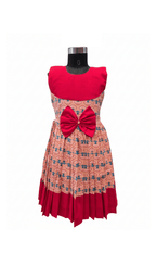 Sweetheart Style Cotton Frock - House of Kritee