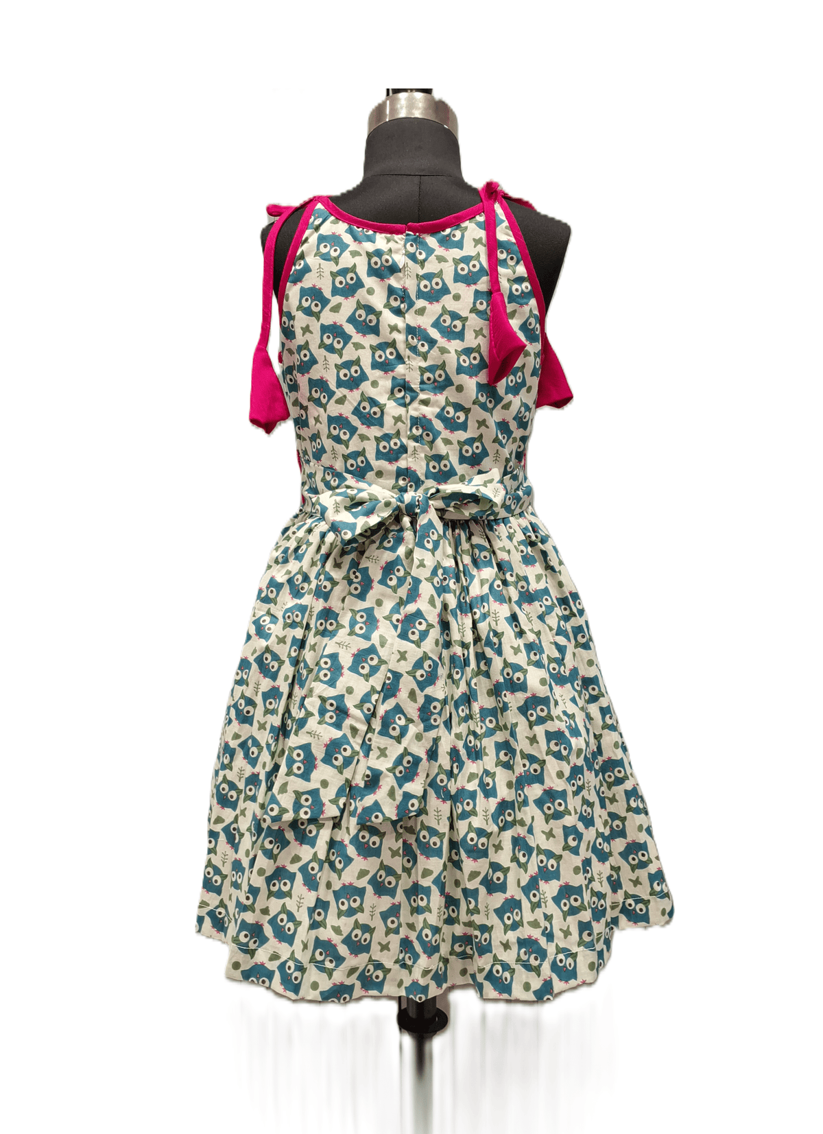 adorable off-white cotton frock - House of Kritee