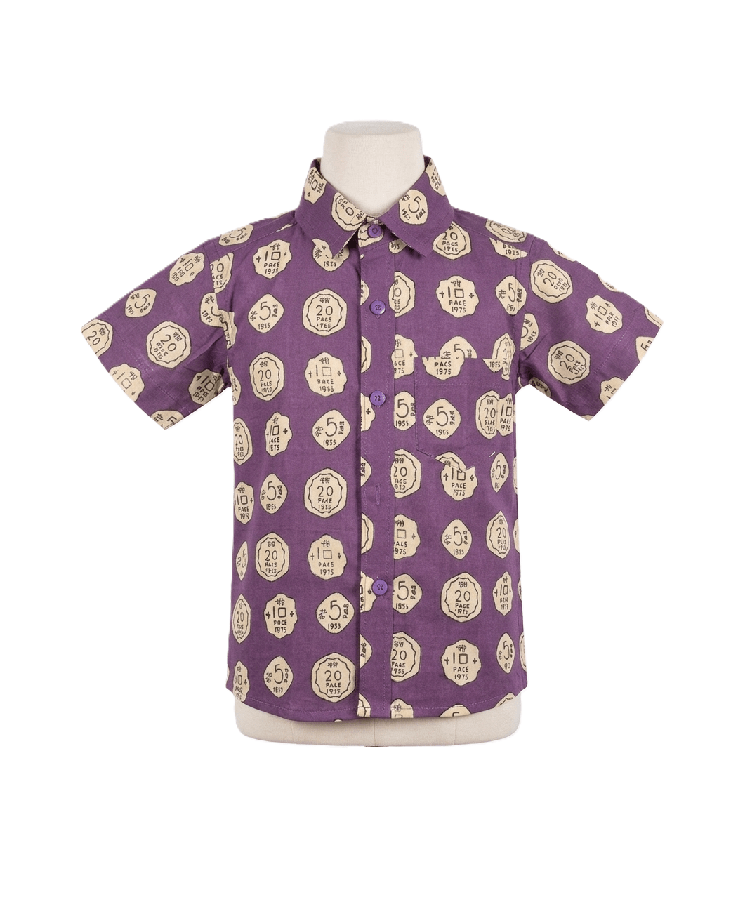 Charming Cream-Colored Cotton Shirt - House of Kritee